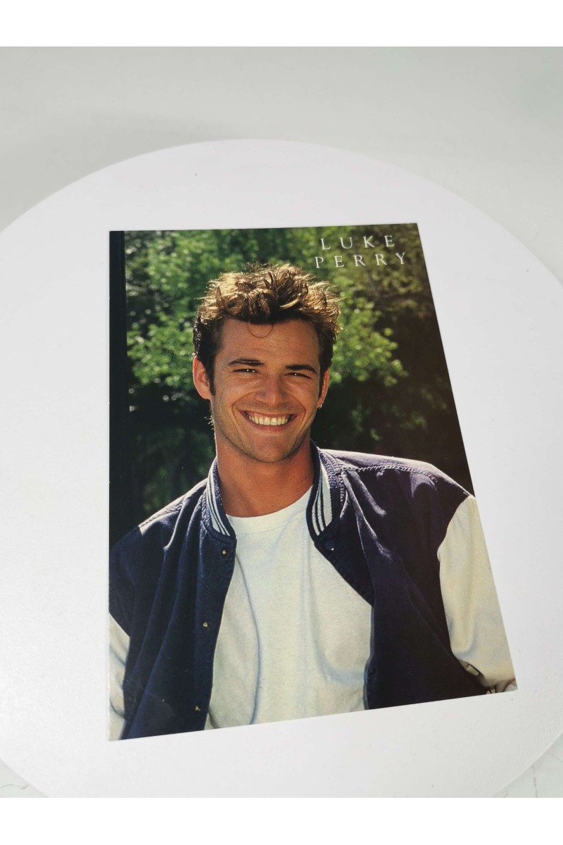 Vintage Postcard Luke Perry Collector's Edition Heroes Publishing