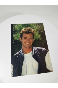 Vintage Postcard Luke Perry Collector's Edition Heroes Publishing