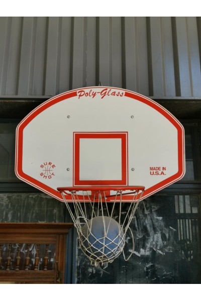 Vintage Αμερικανική Μπασκέτα Τοιχου Poly-Glass 80s–90s