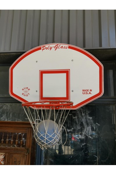 Vintage Αμερικανική Μπασκέτα Τοιχου Poly-Glass 80s–90s
