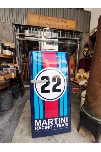 Πόρτα Ψυγείου Bosch με Martini Racing Team Retro Design