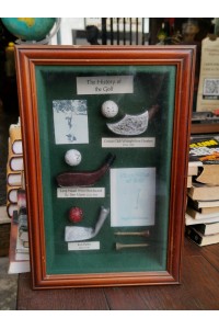 Διακοσμητικό με Μινιατούρες Shadow Box The History of Golf