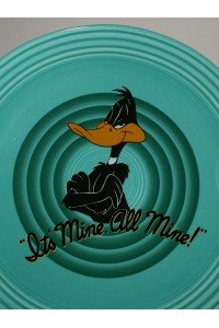 Vintage Collectible Daffy Duck Plate “It’s Mine, All Mine!” by Warner Bros & Fiesta USA