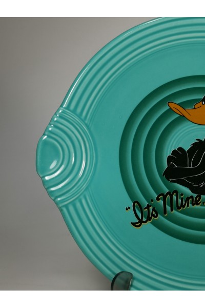Vintage Collectible Daffy Duck Plate “It’s Mine, All Mine!” by Warner Bros & Fiesta USA