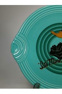 Vintage Collectible Daffy Duck Plate “It’s Mine, All Mine!” by Warner Bros & Fiesta USA