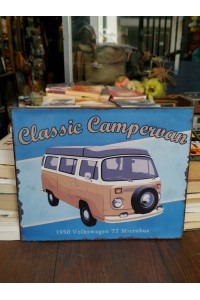 Vintage Μεταλλική Πινακίδα Volkswagen T2 Microbus 1950