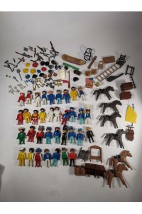 Μεγάλο Πακέτο Παλιά Playmobil Western Φιγούρες & Αξεσουάρ