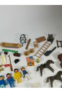 Μεγάλο Πακέτο Παλιά Playmobil Western Φιγούρες & Αξεσουάρ