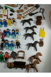 Μεγάλο Πακέτο Παλιά Playmobil Western Φιγούρες & Αξεσουάρ
