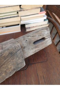 Παλιά Ξύλινη Μέγγενη Χειροποίητης Κατασκευής Rustic Διακοσμητικό