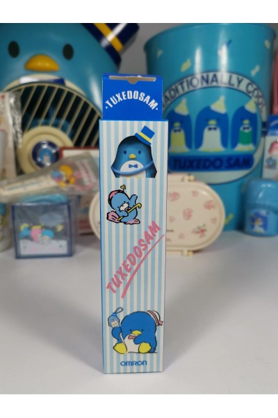 Ψηφιακό Μπλέ Θερμόμετρο Tuxedo Sam της Sanrio 80s