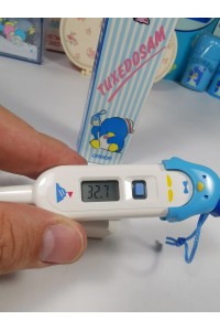 Ψηφιακό Μπλέ Θερμόμετρο Tuxedo Sam της Sanrio 80s