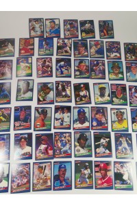 Σετ  53 Συλλεκτικές Κάρτες Baseball Donruss 1986 Μεταχειρισμένες