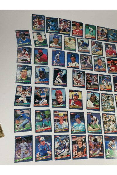 Σετ  56 Συλλεκτικές Κάρτες Baseball Donruss 1986 Μεταχειρισμένες