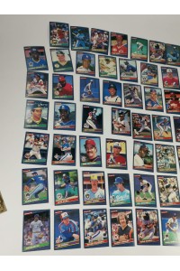 Set of 56 Donruss 1986 Baseball Trading Cards Used