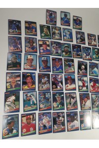 Σετ  52 Συλλεκτικές Κάρτες Baseball Donruss 1986 Μεταχειρισμένες
