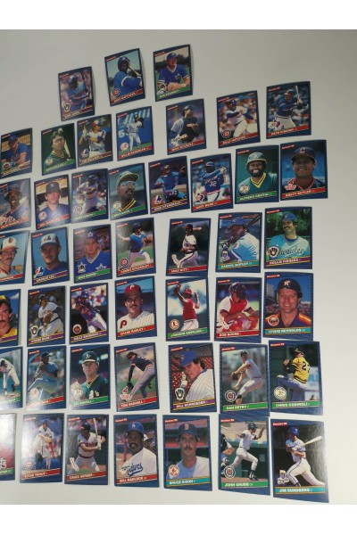 Σετ  52 Συλλεκτικές Κάρτες Baseball Donruss 1986 Μεταχειρισμένες