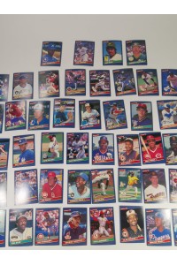 Set of 50 Donruss 1986 Baseball Trading Cards Used