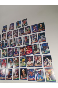 Set of 50 Donruss 1986 Baseball Trading Cards Used