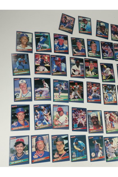Σετ  49 Συλλεκτικές Κάρτες Baseball Donruss 1986 Μεταχειρισμένες