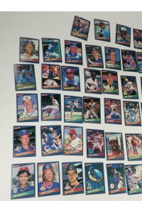 Σετ  49 Συλλεκτικές Κάρτες Baseball Donruss 1986 Μεταχειρισμένες