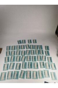 Set of 49 Donruss 1986 Baseball Trading Cards Used