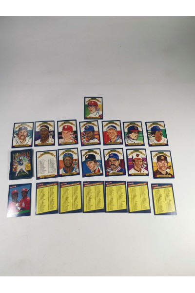 Σετ  22 Συλλεκτικές Κάρτες Baseball Donruss 1986 Μεταχειρισμένες