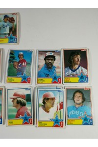 Set of 13 Topps All-Star 1983 Baseball Trading Cards