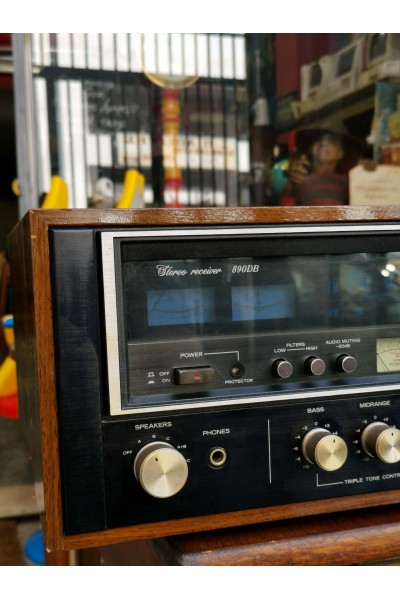 Sansui 890DB Vintage Stereo Receiver 1970s Dolby FM/AM