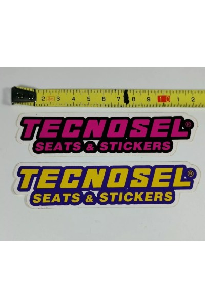 80s Αυτοκόλλητα Μηχανής TECNOSEL SEATS &amp STICKERS