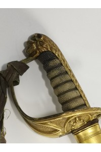 Greek Naval Officer's Sword 19th–20th Century Without Sheath