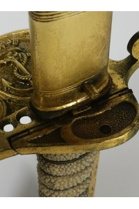 Greek Naval Officer's Sword 19th–20th Century Without Sheath