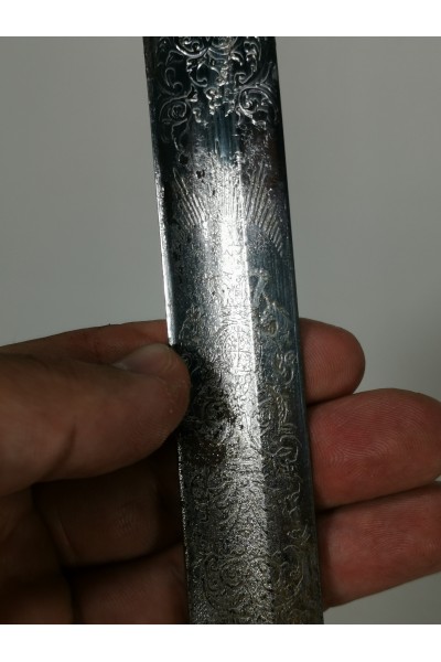 Greek Naval Officer's Sword 19th–20th Century Without Sheath