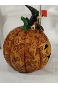 Disney Traditions Jim Shore “A Spellbinding Halloween” Minnie Mouse with Pumpkin & Figaro