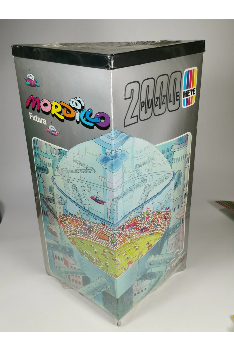 Mordillo Futura Heye Soccer Puzzle 2000 Pieces Soccer Football Puzzle & Poster New Sealed 1988