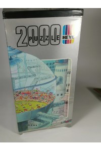 Mordillo Futura Heye Soccer Puzzle 2000 Pieces Soccer Football Puzzle & Poster New Sealed 1988