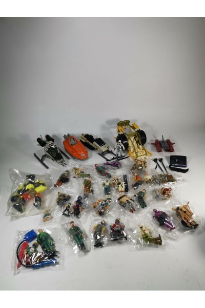 G.I. Joe Vintage Lot 25 Action Figures & 5 Vehicles Hasbro 80s–90s Incomplete For Repair