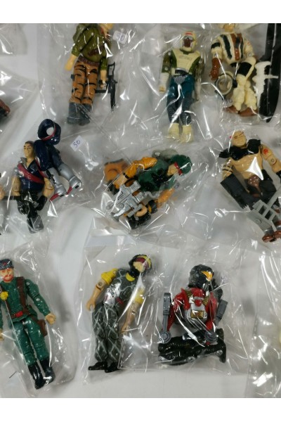 G.I. Joe Vintage Lot – 25 Φιγούρες & 5 Οχήματα Hasbro (80s–90s) – Ελλιπές / Για Επισκευή