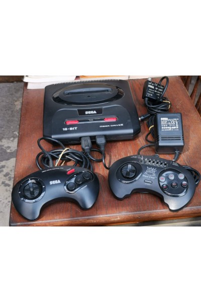 Sega Mega Drive II με 2 χειριστήρια Original κονσόλα 16-bit