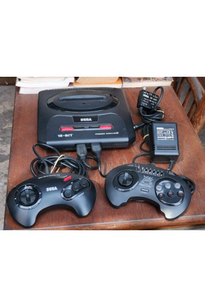 Sega Mega Drive II με 2 χειριστήρια Original κονσόλα 16-bit