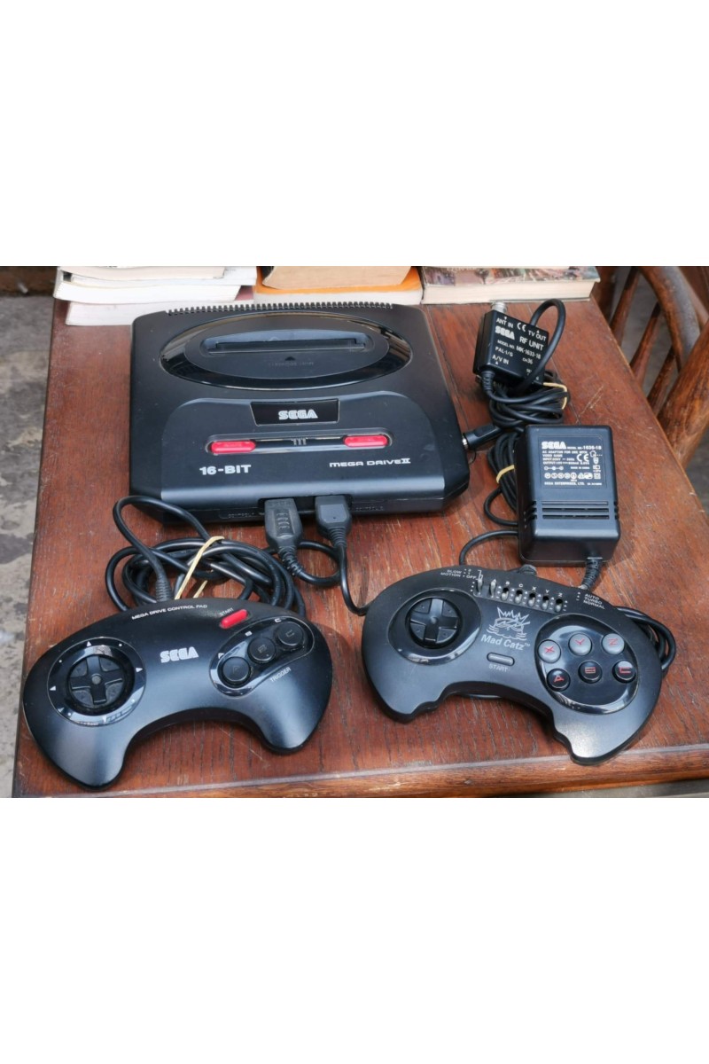 Sega Mega Drive II με 2 χειριστήρια Original κονσόλα 16-bit