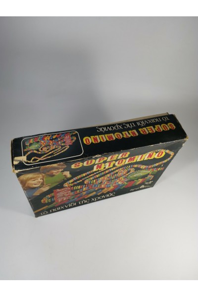 SUPER ΝΤΟΜΙΝΟ El-Greco Vintage Επιτραπέζιο Παιχνίδι 80s
