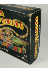 SUPER ΝΤΟΜΙΝΟ El-Greco Vintage Επιτραπέζιο Παιχνίδι 80s