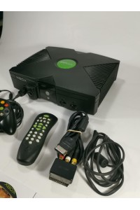 Original Xbox PAL Λειτουργική Κονσόλα με Χειριστήριο, Παιχνίδια & DVD Playback Kit