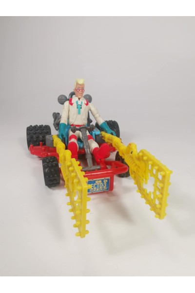 80s Συλλεκτικό Lot Ghostbusters της Kenner Φιγούρα Egon Spengler & Όχημα Ecto-3