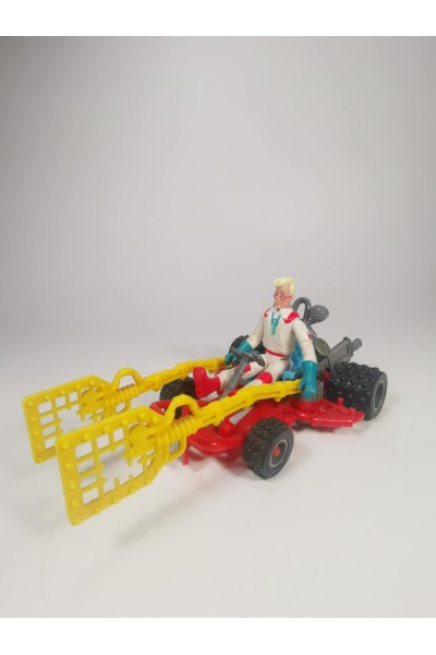 80s Συλλεκτικό Lot Ghostbusters της Kenner Φιγούρα Egon Spengler & Όχημα Ecto-3