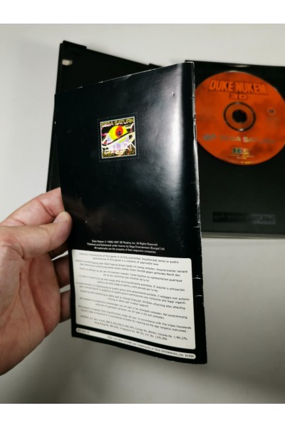 Duke Nukem 3D for Sega Saturn Complete Pal Set