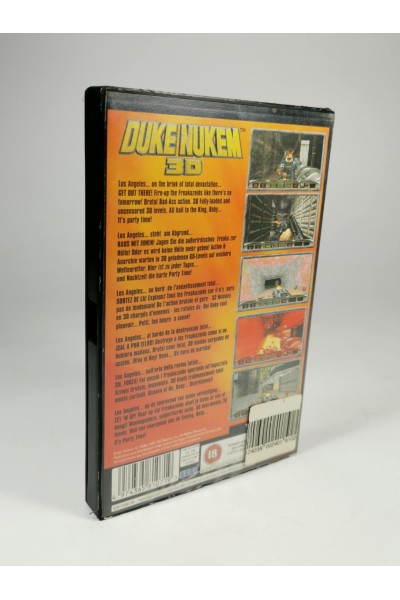 Duke Nukem 3D για Sega Saturn Πλήρες Pal Σετ
