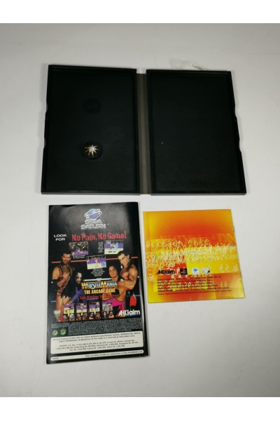 Revolution X Sega Saturn PAL Μόνο θήκη + Manual Χωρίς το Παιχνίδι