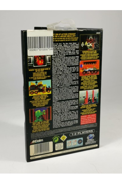Revolution X Sega Saturn PAL ONLY CASE + Manual WITHOUT GAME